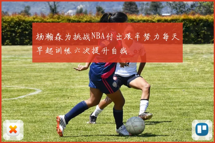 杨瀚森为挑战NBA付出艰辛努力每天早起训练六次提升自我